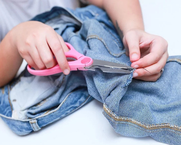 Reparando jeans